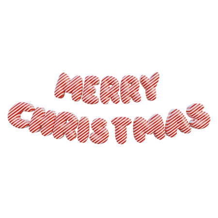 Merry Christmas  3D Icon