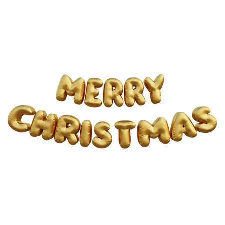 Merry Christmas  3D Icon