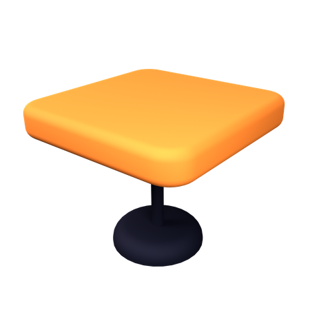 Mesa de café  3D Icon