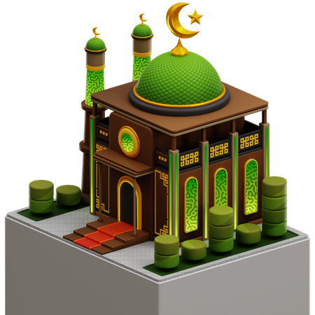 Mesquita  3D Icon