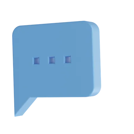 Message  3D Icon