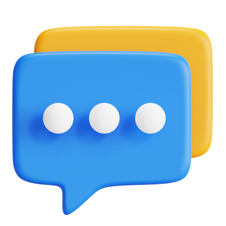 Messages  3D Icon