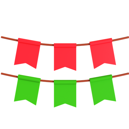 Mexican Garland  3D Icon