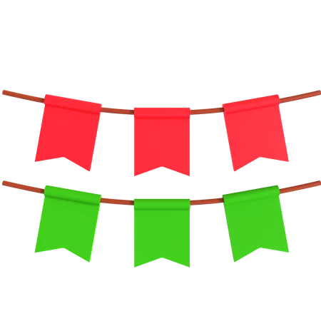 Mexican Garland  3D Icon