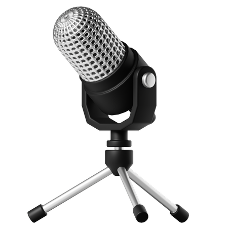 Microphone  3D Icon