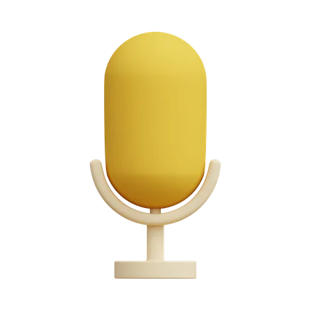 Microphone  3D Illustration