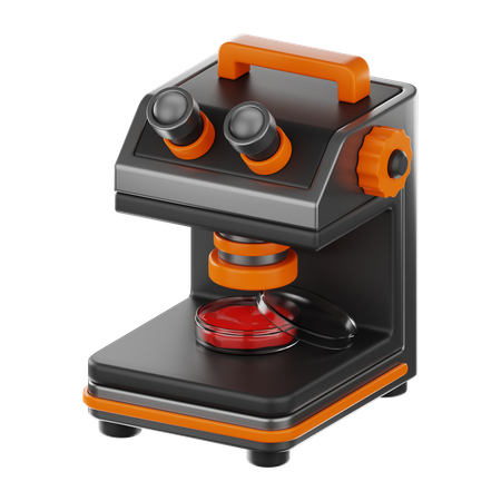 Mikroskop  3D Icon