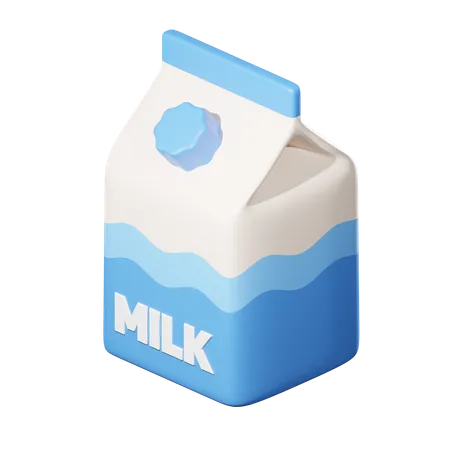 Milch  3D Icon