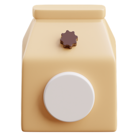 Milch  3D Icon