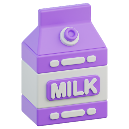 Milch  3D Icon