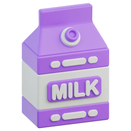 Milch  3D Icon