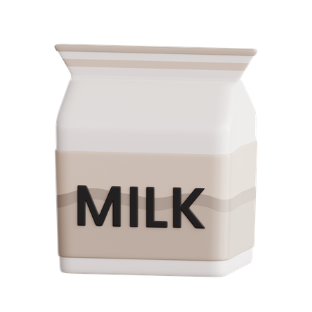 Milch  3D Icon