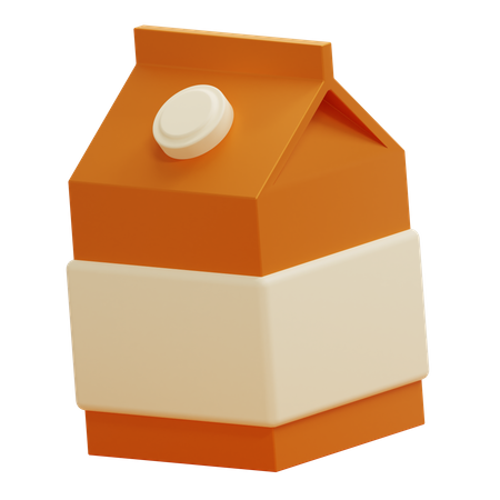 Milch  3D Icon