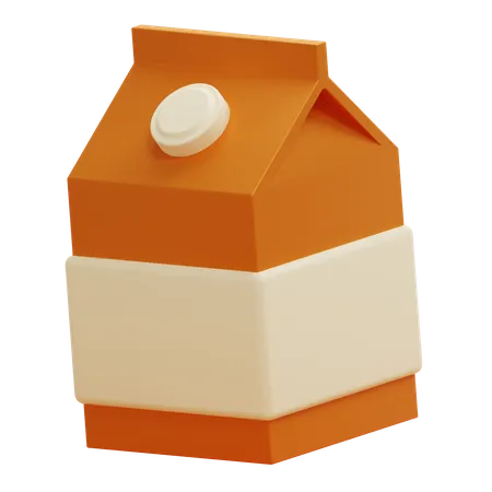 Milch  3D Icon