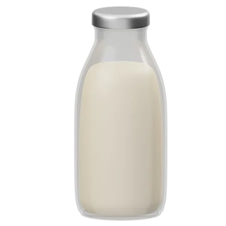 Milch  3D Icon