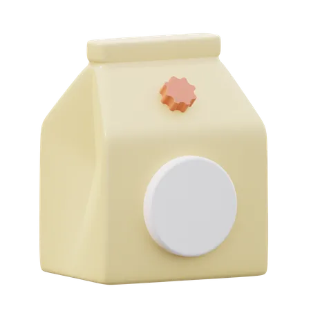 Milch  3D Icon