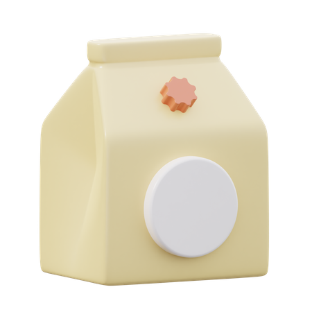 Milch  3D Icon