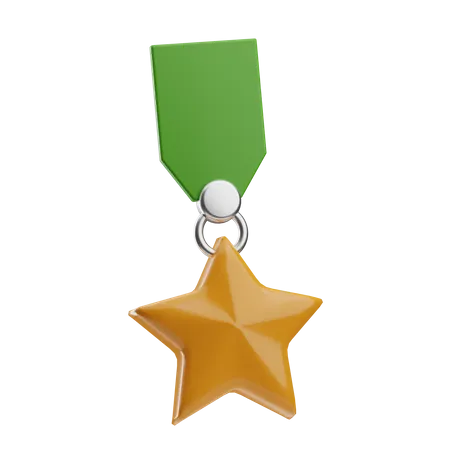 Military Medal  3D Icon