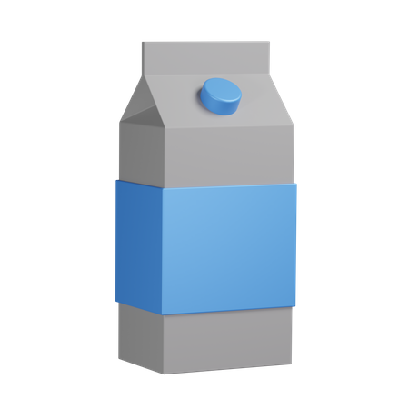 Milk  3D Icon