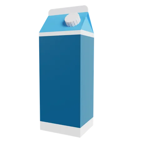 Milk Box  3D Icon