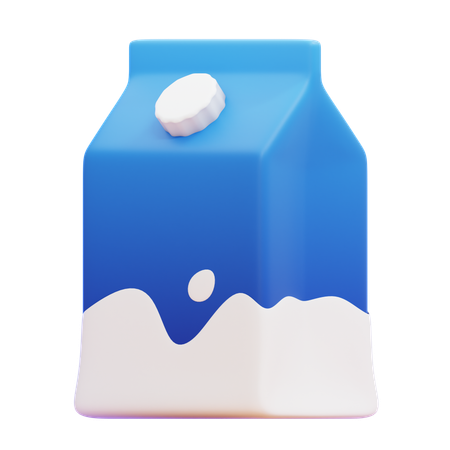 MILK CARTON  3D Icon