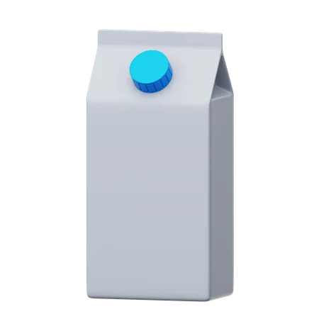 Milk Package  3D Icon