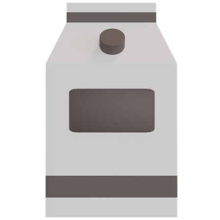 Milk Package  3D Icon