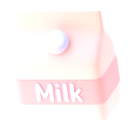 Milk Package  3D Icon