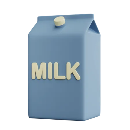 Milk Package  3D Icon