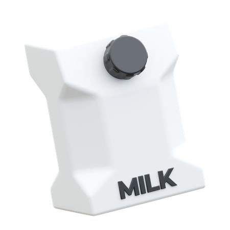 Milk Package  3D Icon