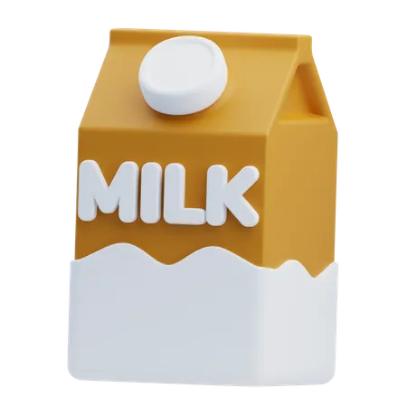 Milk Package  3D Icon