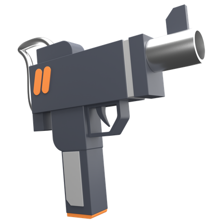 Mini Smg  3D Icon