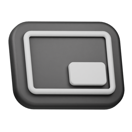 Miniplayer  3D Icon