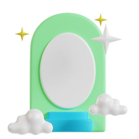 Mirror  3D Icon