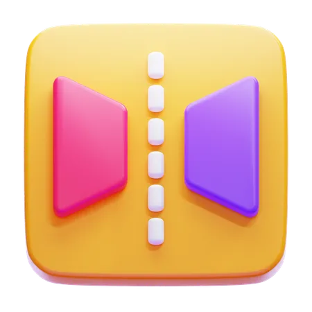 Mirror  3D Icon