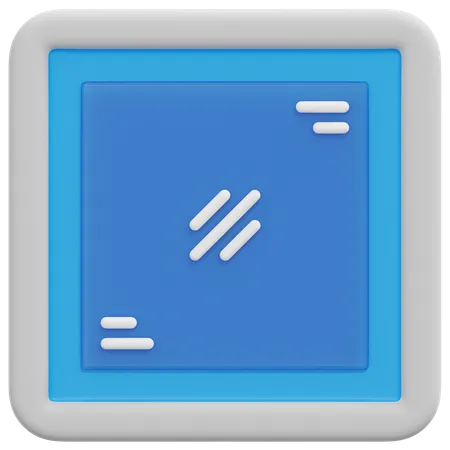 Mirror  3D Icon