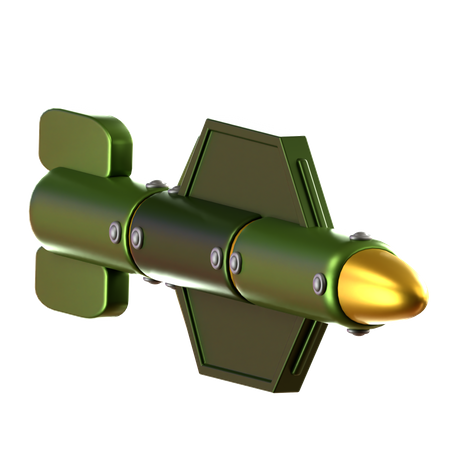 Missile  3D Icon