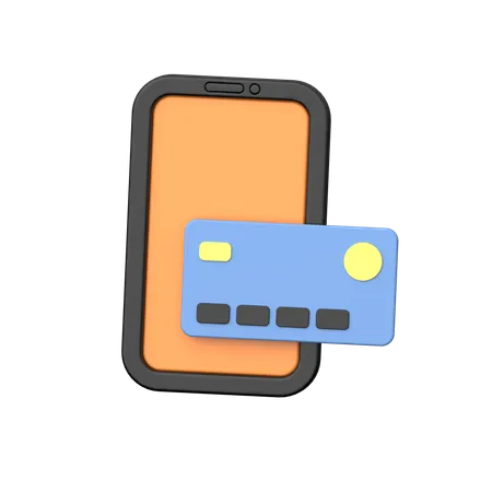 Mobile Banking  3D Icon