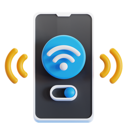 Mobile Hotspot  3D Icon