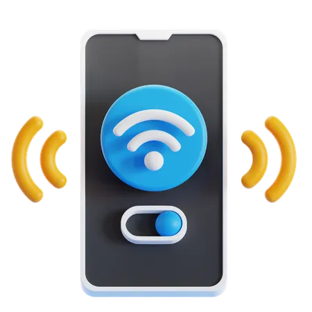 Mobile Hotspot  3D Icon