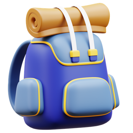 Mochila  3D Icon