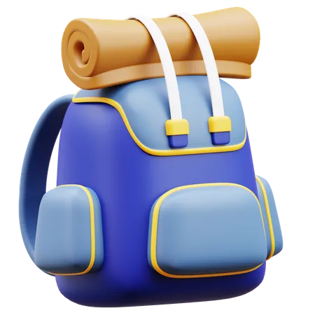 Mochila  3D Icon