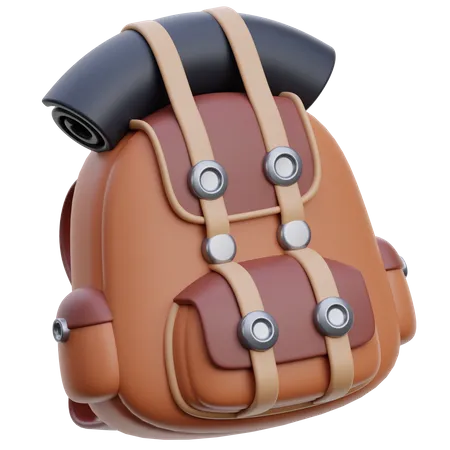 Mochila  3D Icon