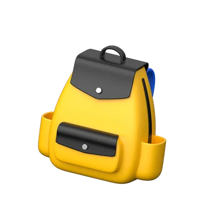 Bolsa para la escuela  3D Icon