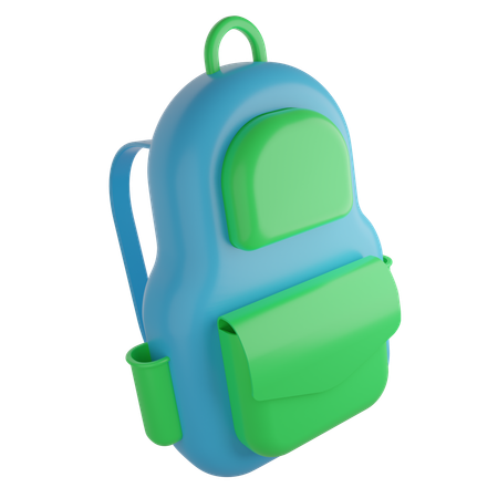 Bolsa para la escuela  3D Icon