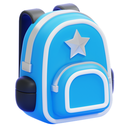 Bolsa para la escuela  3D Icon