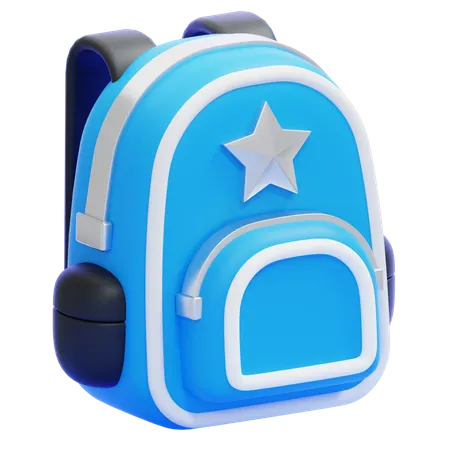 Bolsa para la escuela  3D Icon