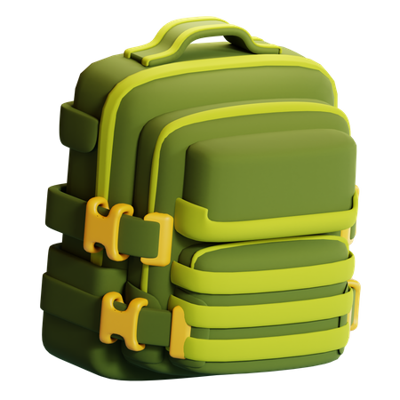 Mochila do exército  3D Icon