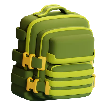 Mochila do exército  3D Icon