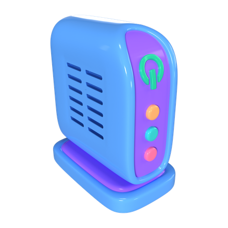 Modem  3D Icon